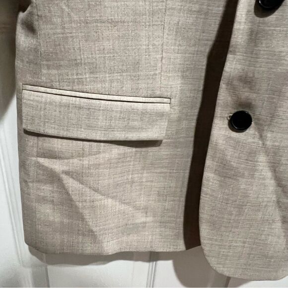 NWT The Kooples men's BEIGE WOOL SUIT FITTED JACKET size 48 French us size 38 - Picture 12 of 16